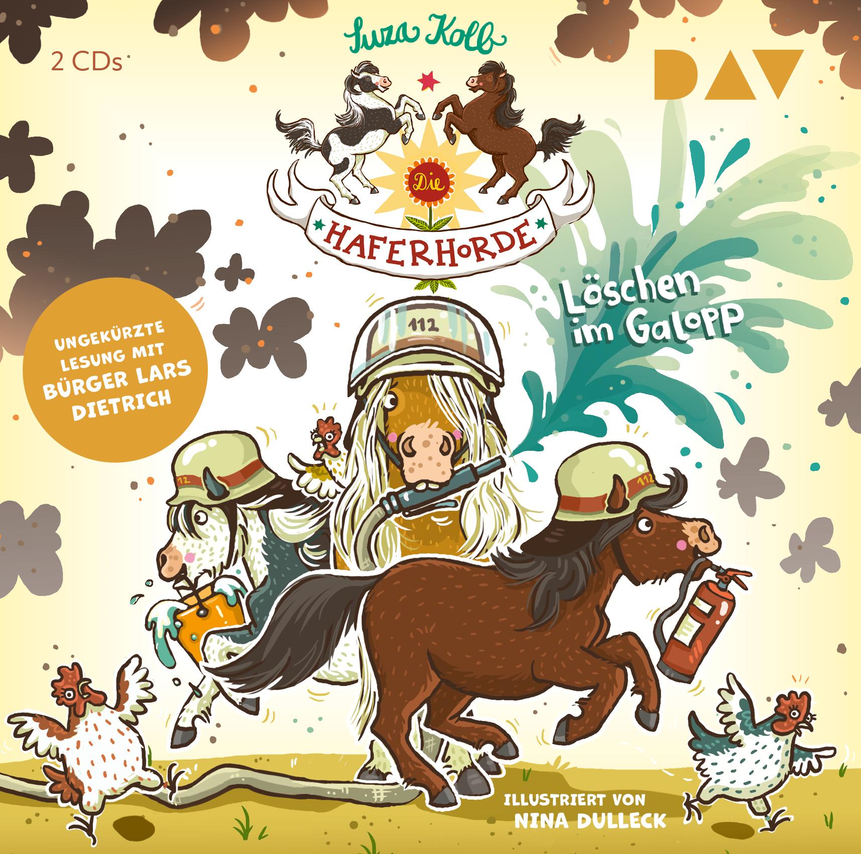 Vorderes Coverbild Die Haferhorde 14: Löschen im Galopp