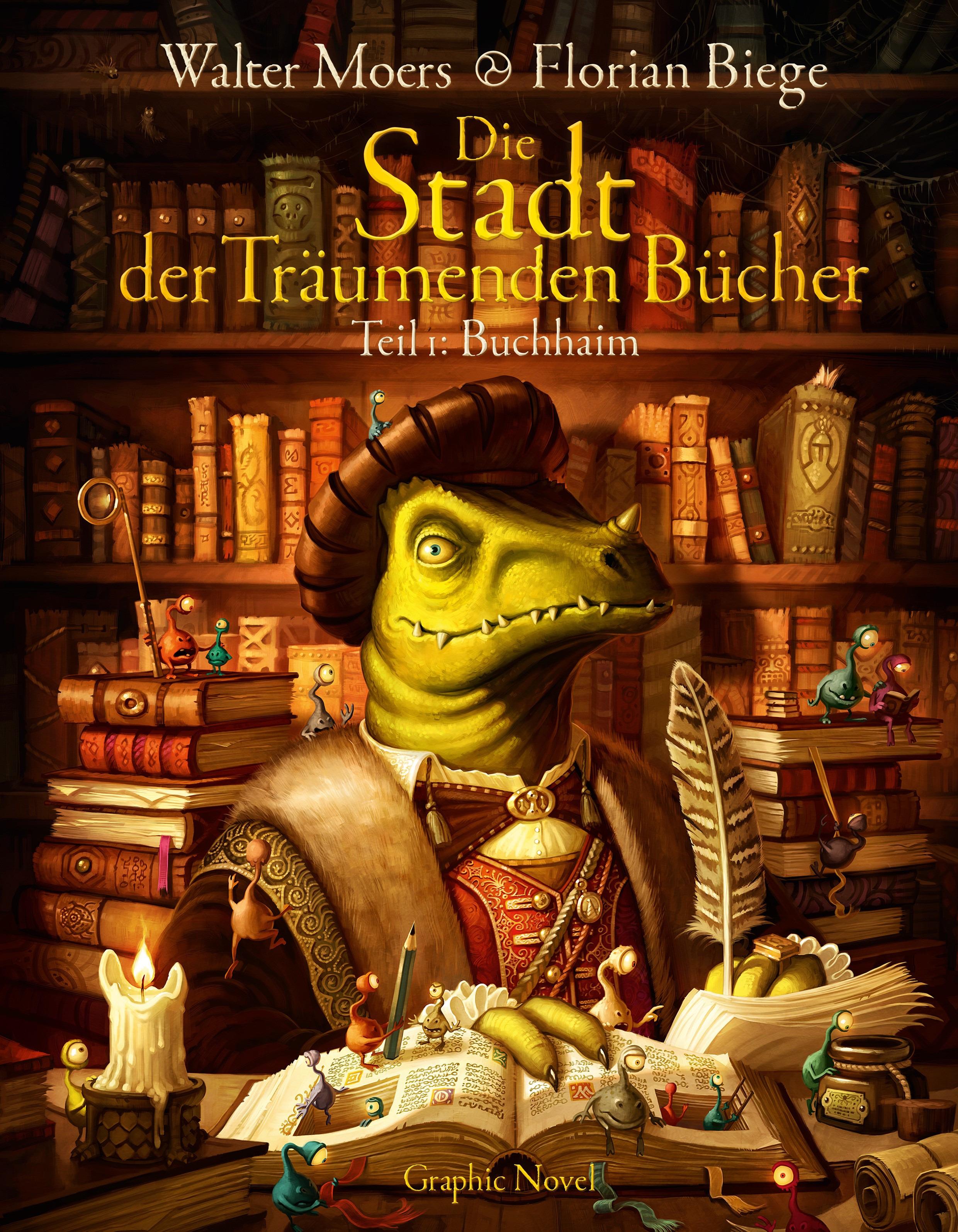 Vorderes Coverbild Die Stadt der Träumenden Bücher (Comic)