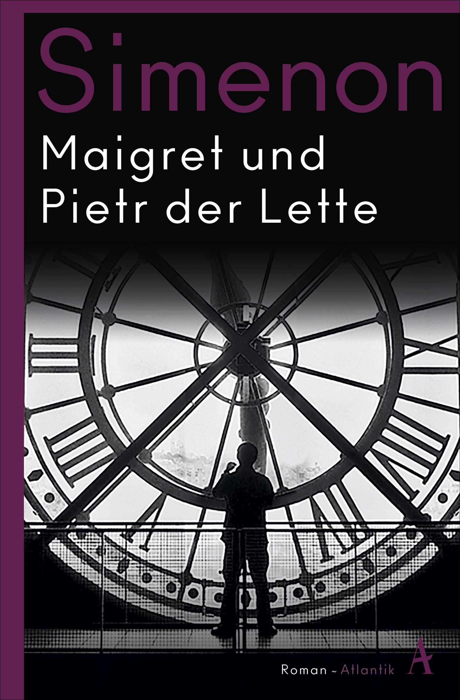 Vorderes Coverbild Maigret und Pietr der Lette