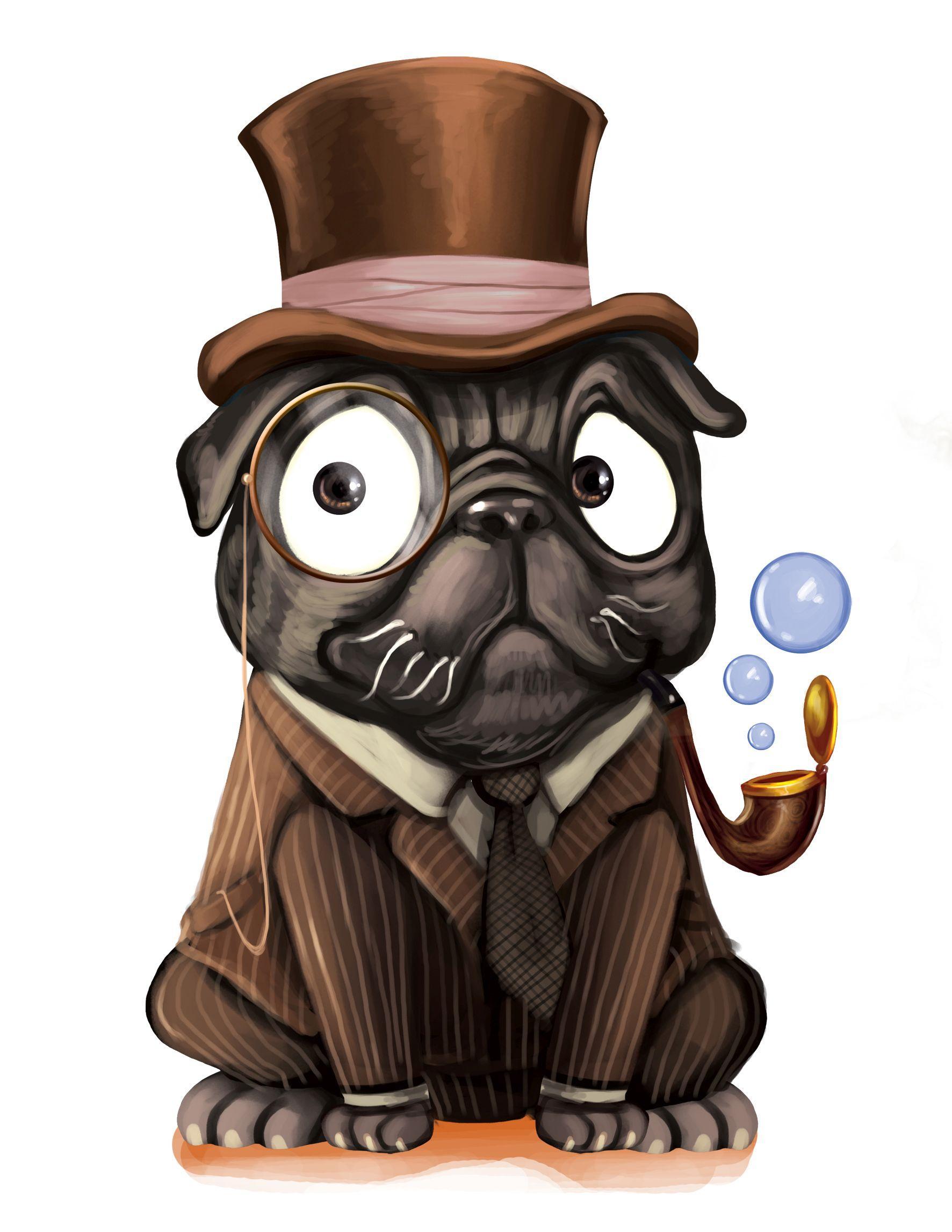 Beispielinhalt (Bild) Mopsen