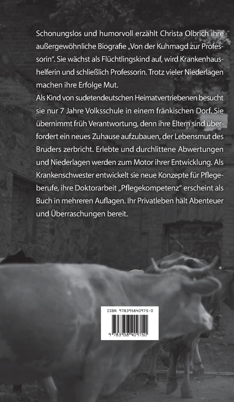 Rückseitencover Von der Kuhmagd zur Professorin