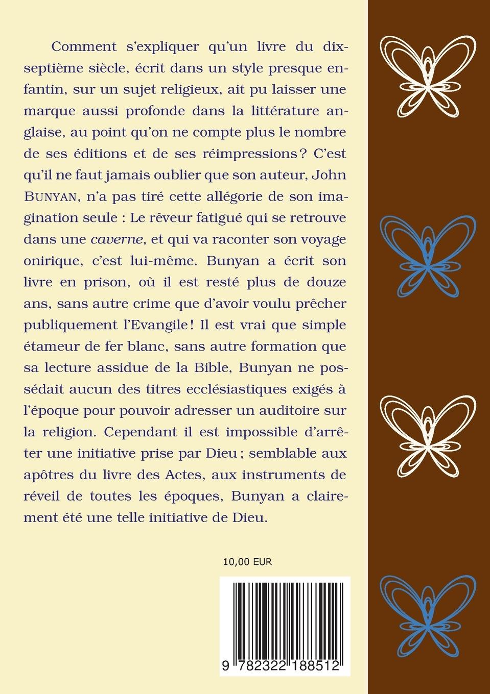 Rückseitencover Le voyage du Pèlerin