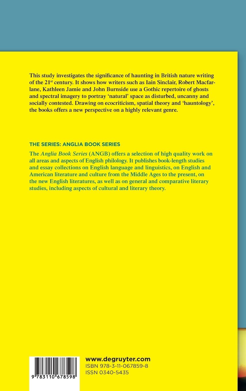 Rückseitencover Haunted Spaces in Twenty-First Century British Nature Writing