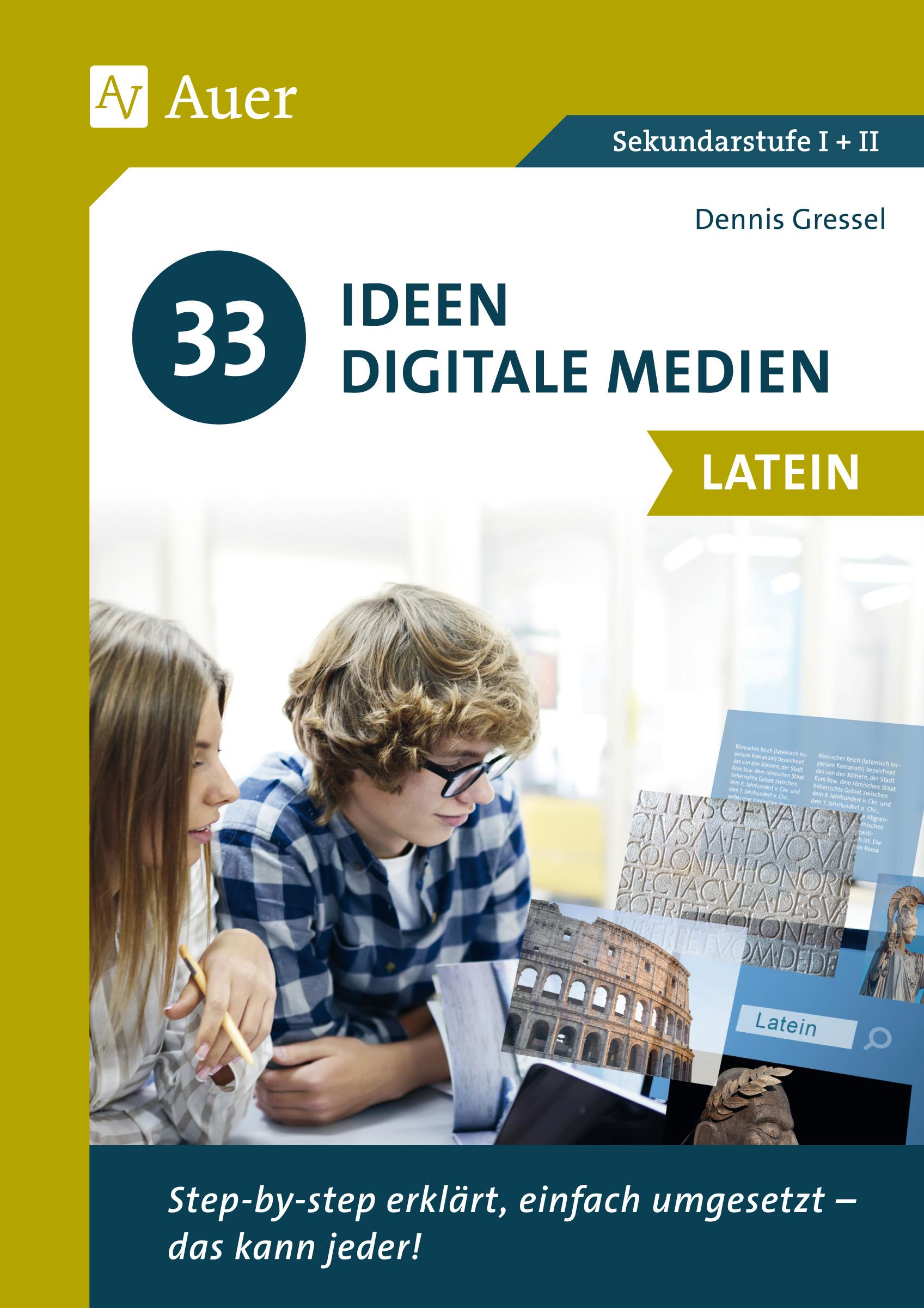 Vorderes Coverbild 33 Ideen Digitale Medien Latein