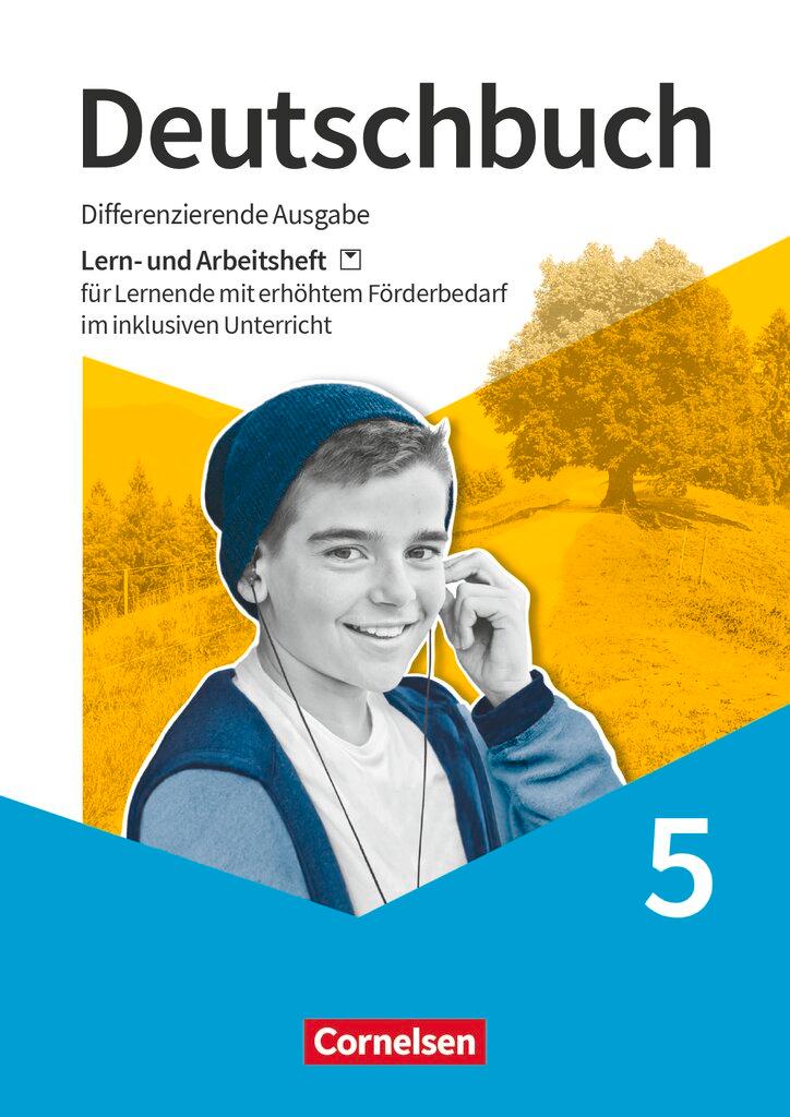 Vorderes Coverbild Deutschbuch 5. Schuljahr - Lern- und Arbeitsheft für Lernende mit erhöhtem Förderbedarf im inklusiven Unterricht