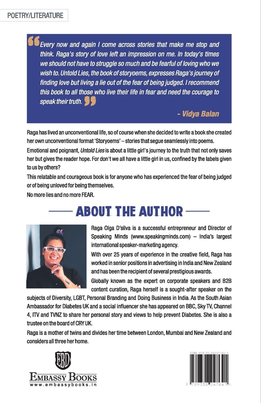 Rückseitencover Untold Lies