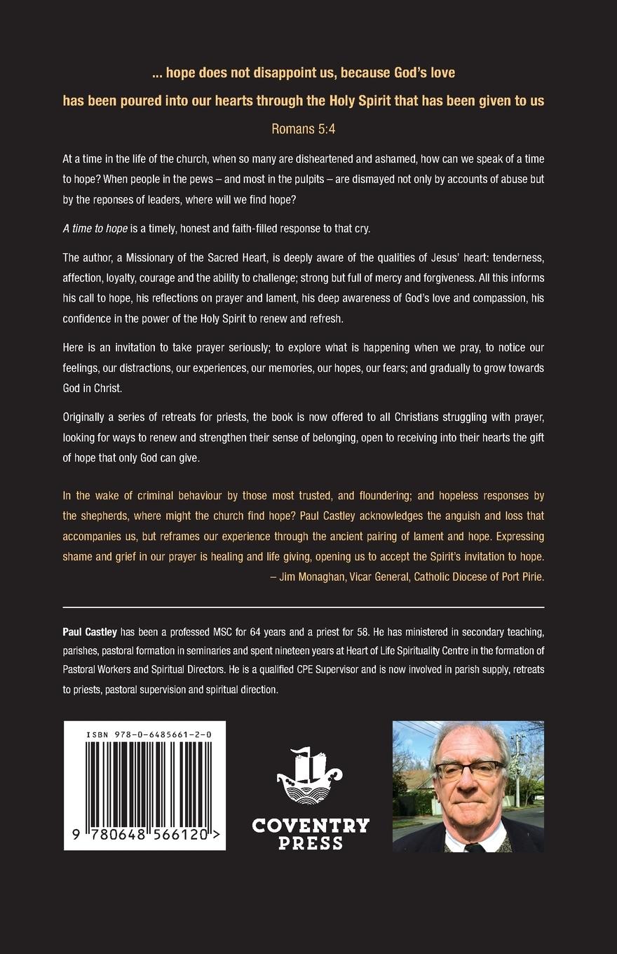 Rückseitencover A Time to Hope