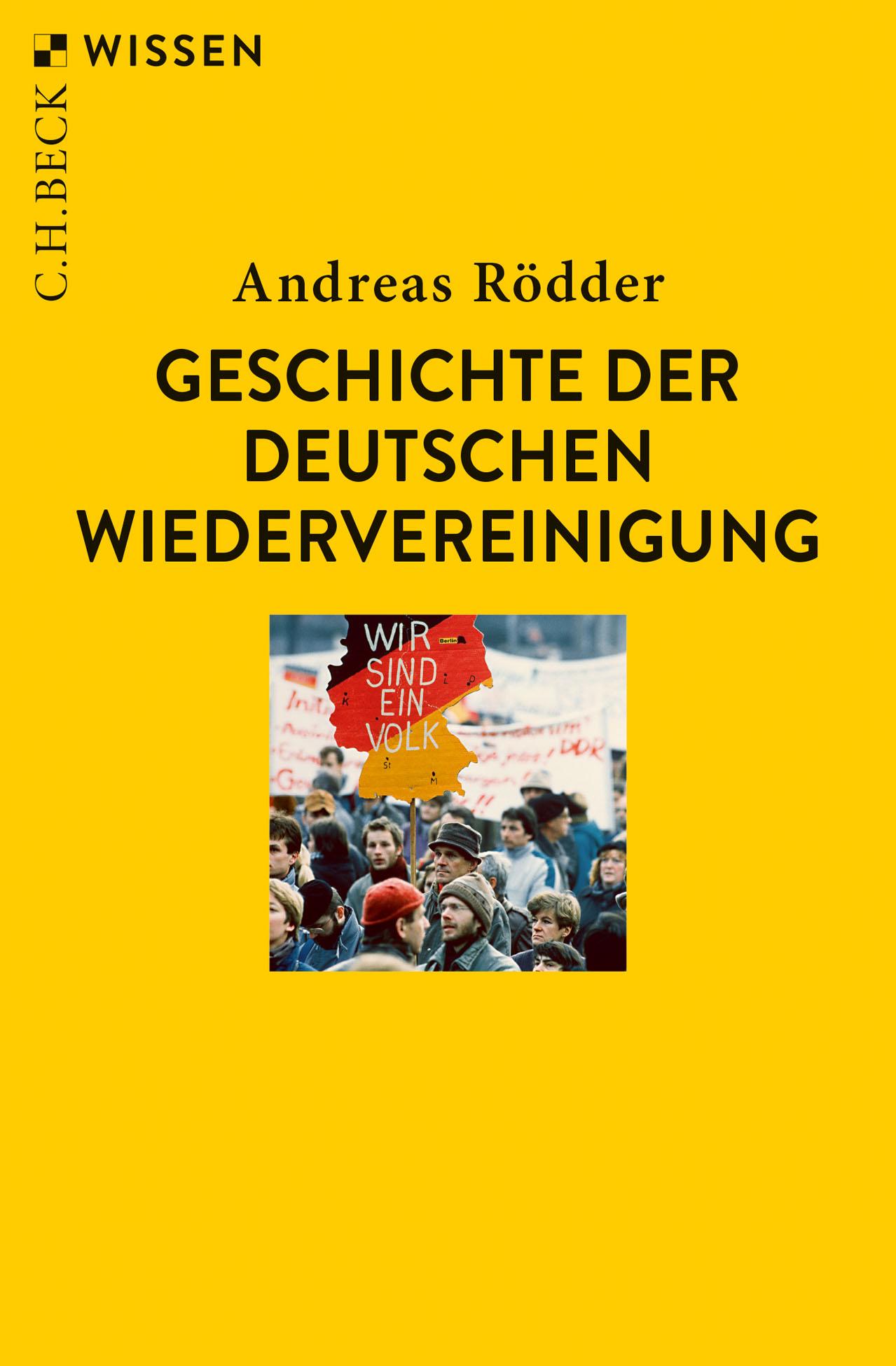 Vorderes Coverbild Geschichte der deutschen Wiedervereinigung
