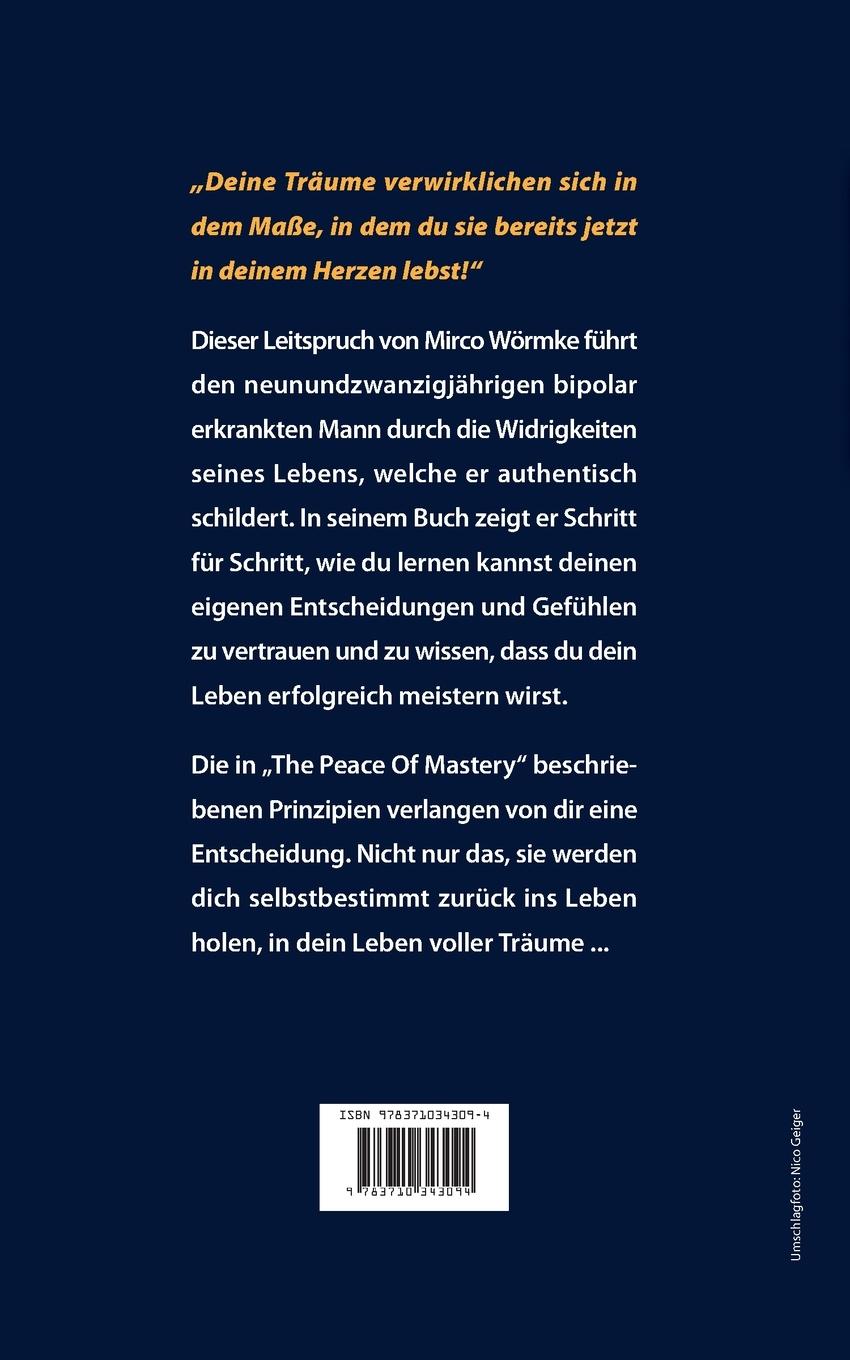 Rückseitencover The Peace of Mastery