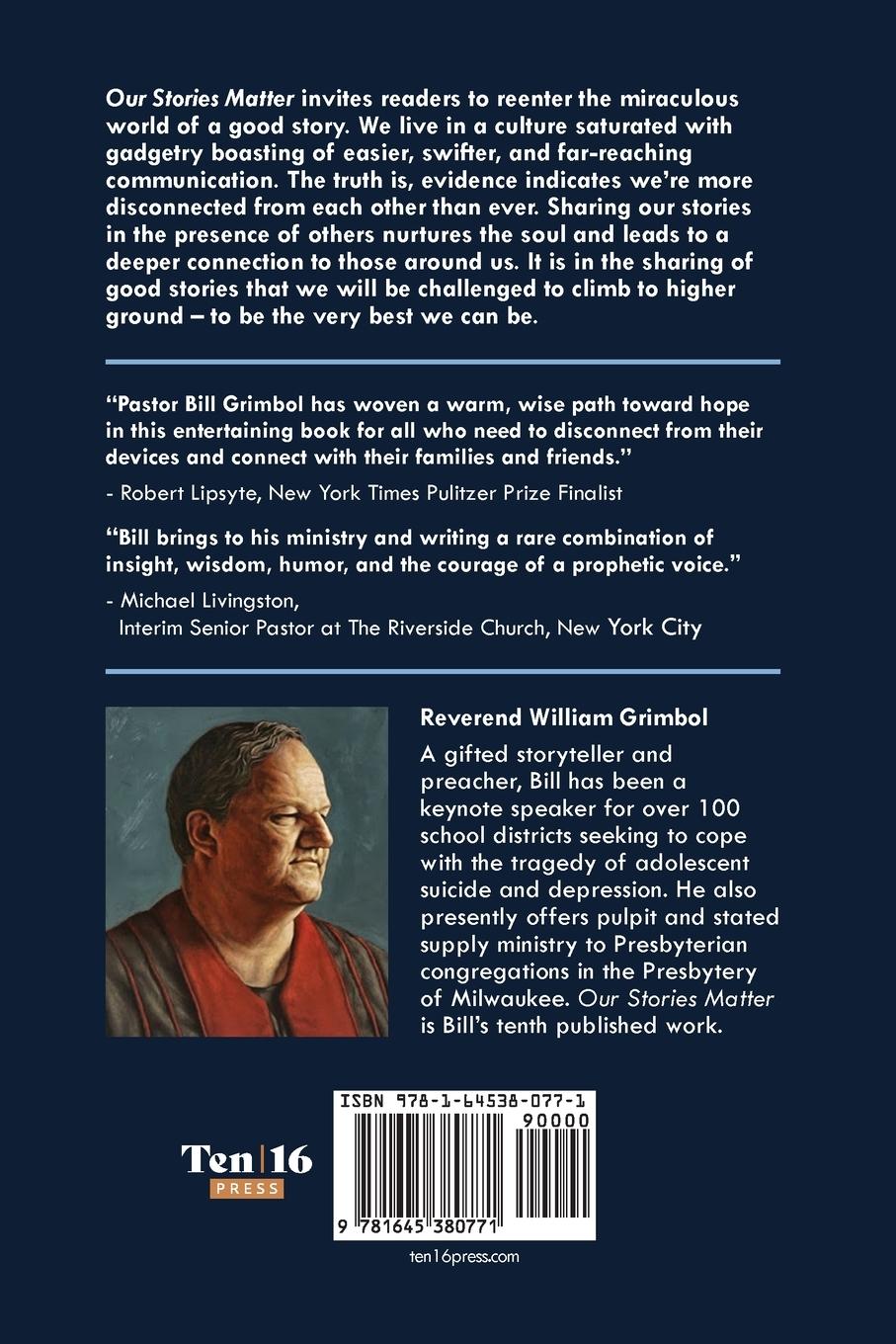 Rückseitencover Our Stories Matter