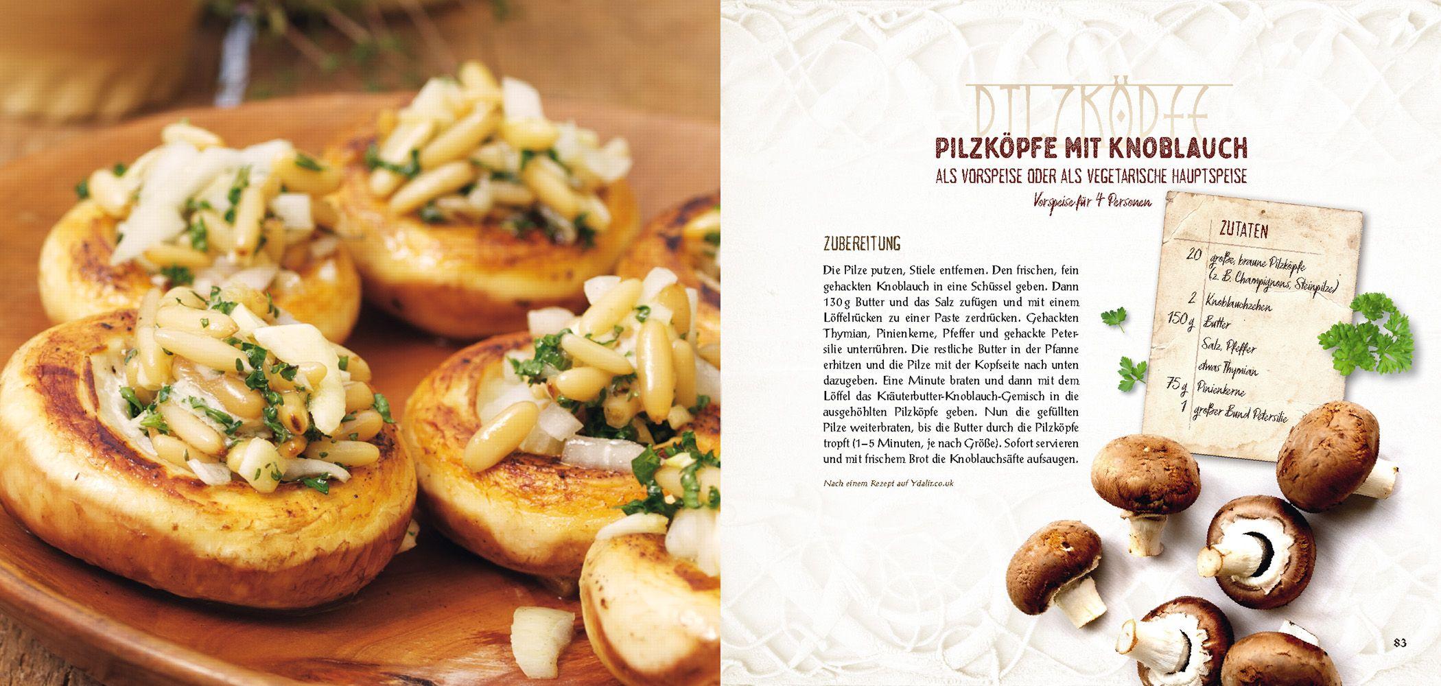 Beispielinhalt (Bild) Wikinger-Kochbuch