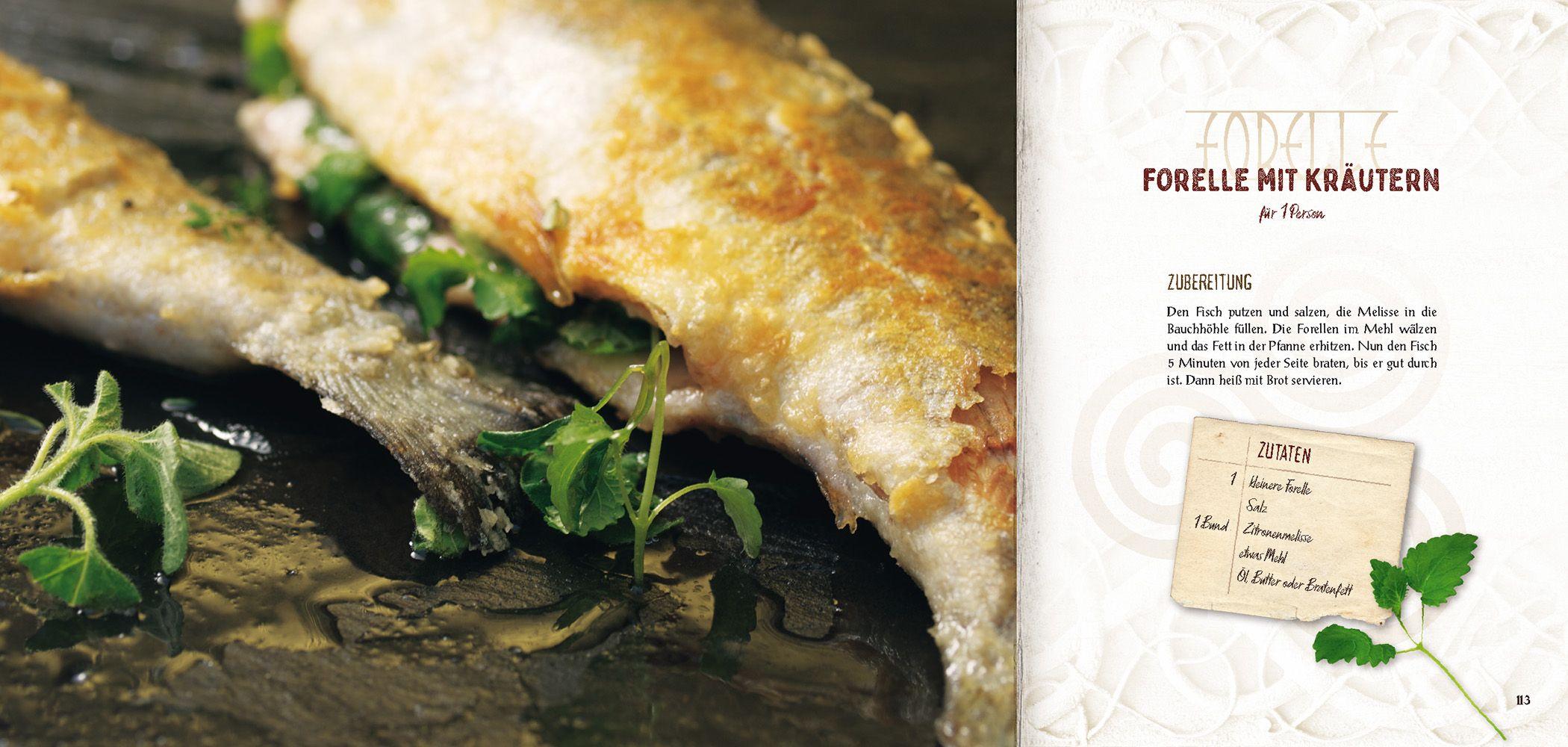 Beispielinhalt (Bild) Wikinger-Kochbuch