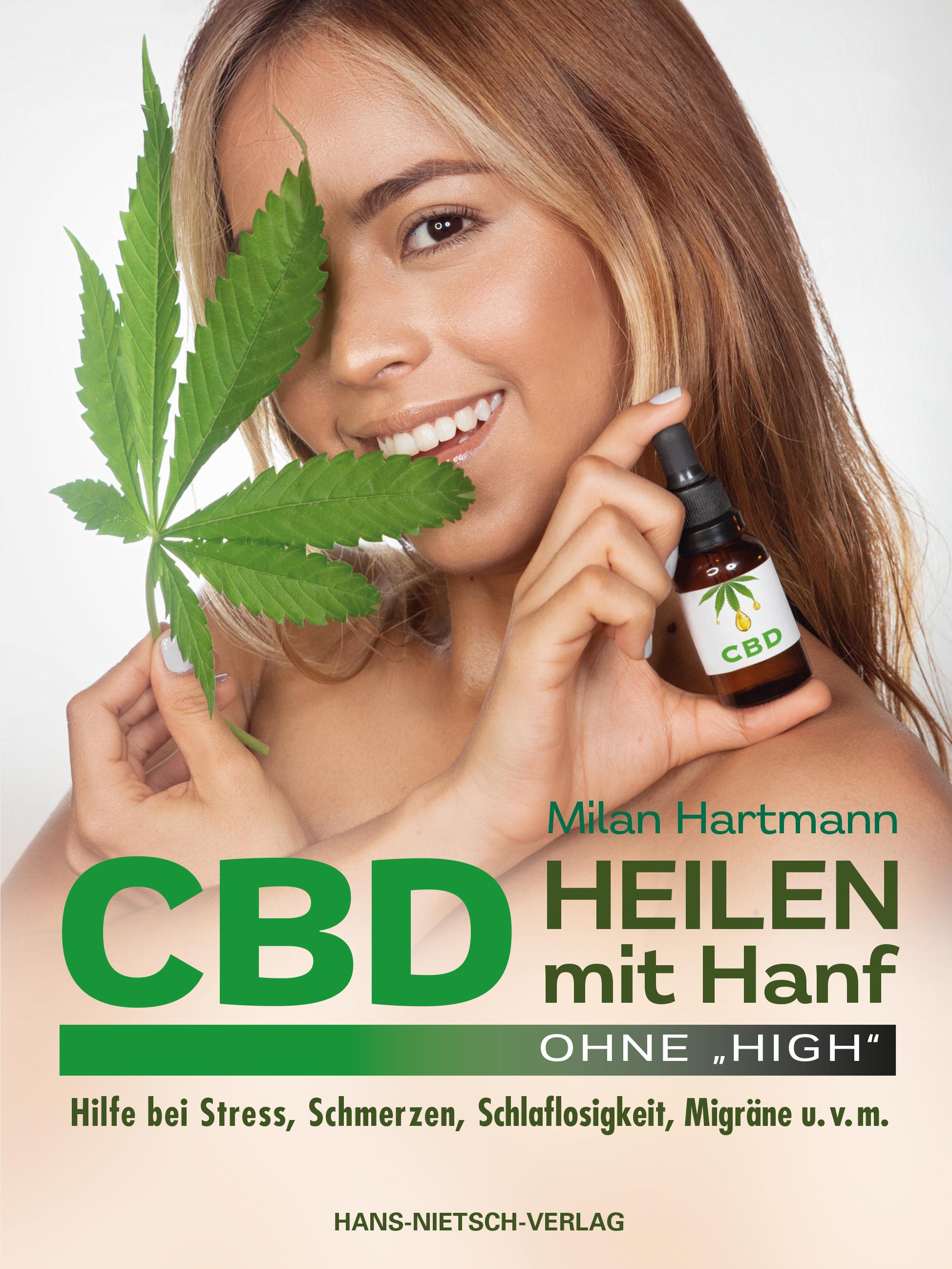 Vorderes Coverbild CBD - Heilen mit Hanf