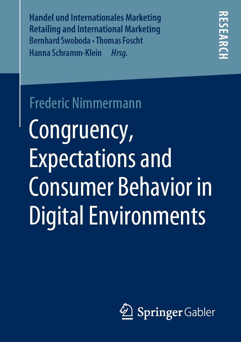Vorderes Coverbild Congruency, Expectations and Consumer Behavior in Digital Environments