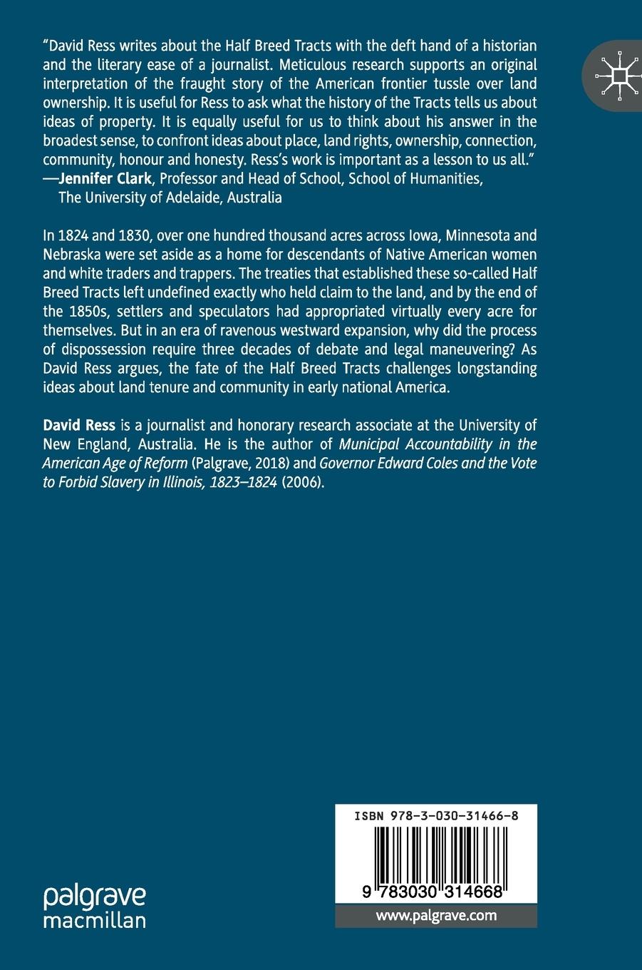 Rückseitencover The Half Breed Tracts in Early National America