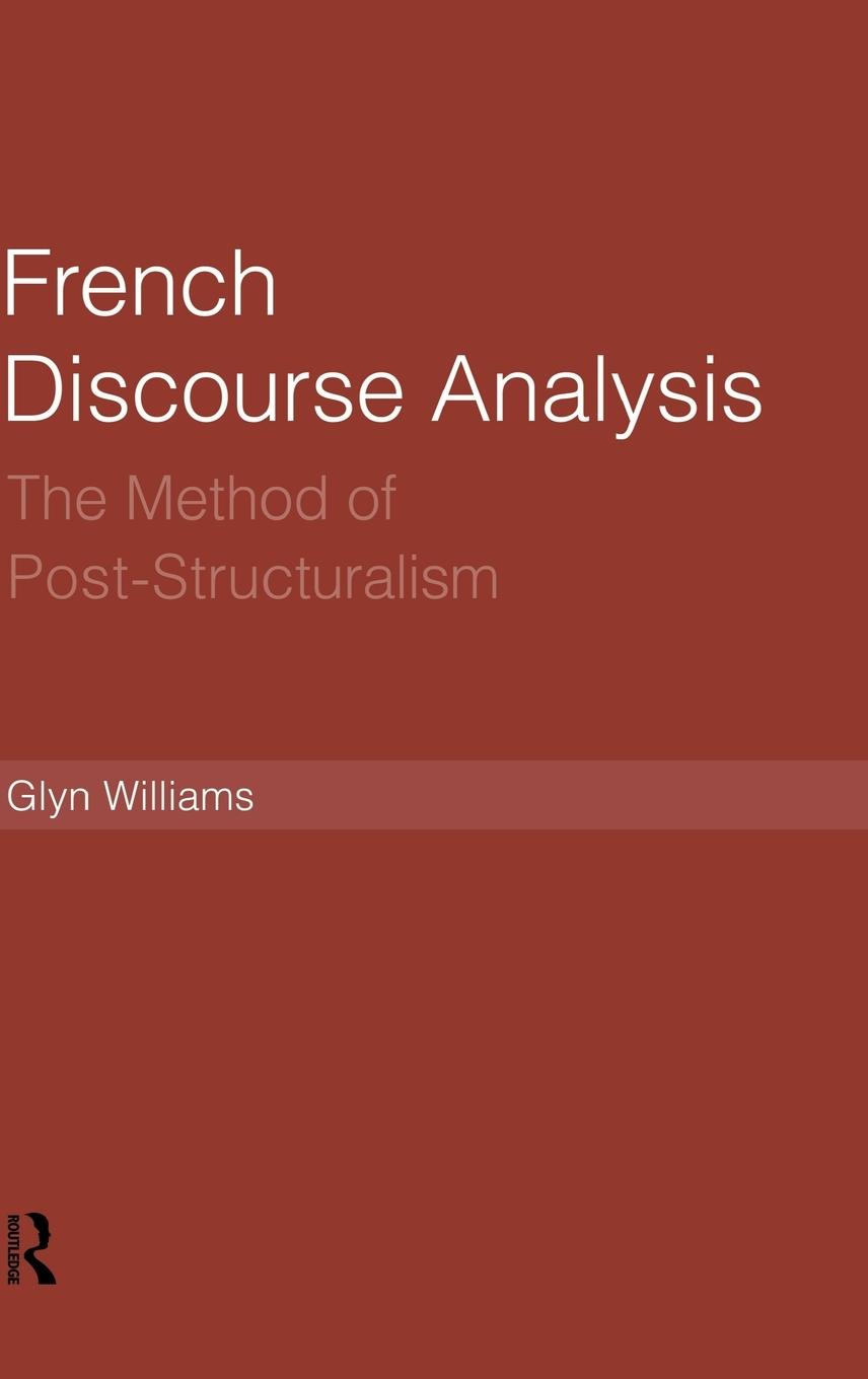 Vorderes Coverbild French Discourse Analysis