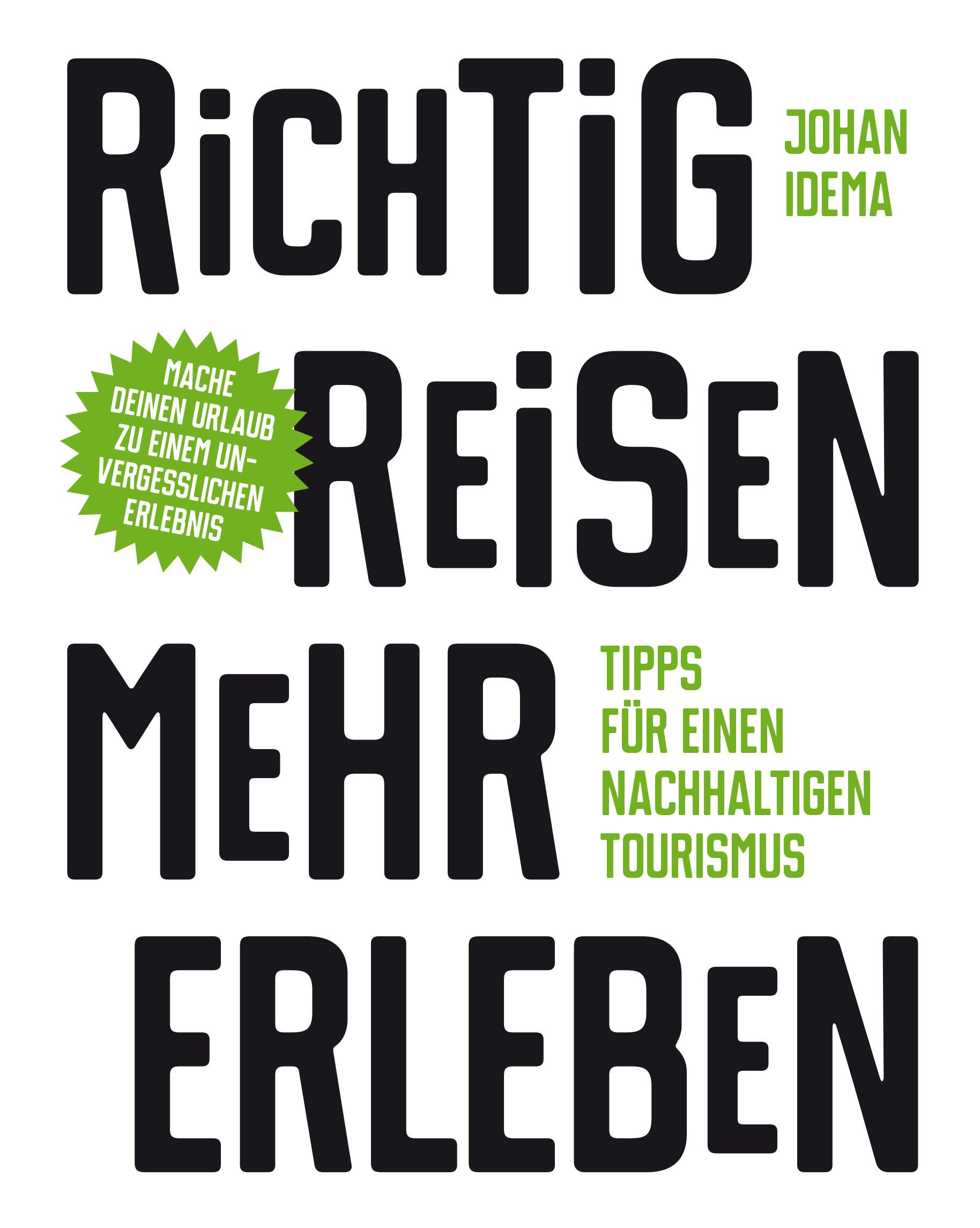 Vorderes Coverbild Richtig reisen - mehr erleben