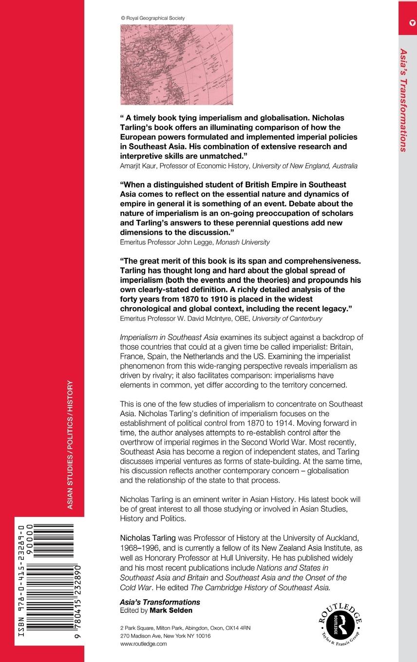 Rückseitencover Imperialism in Southeast Asia