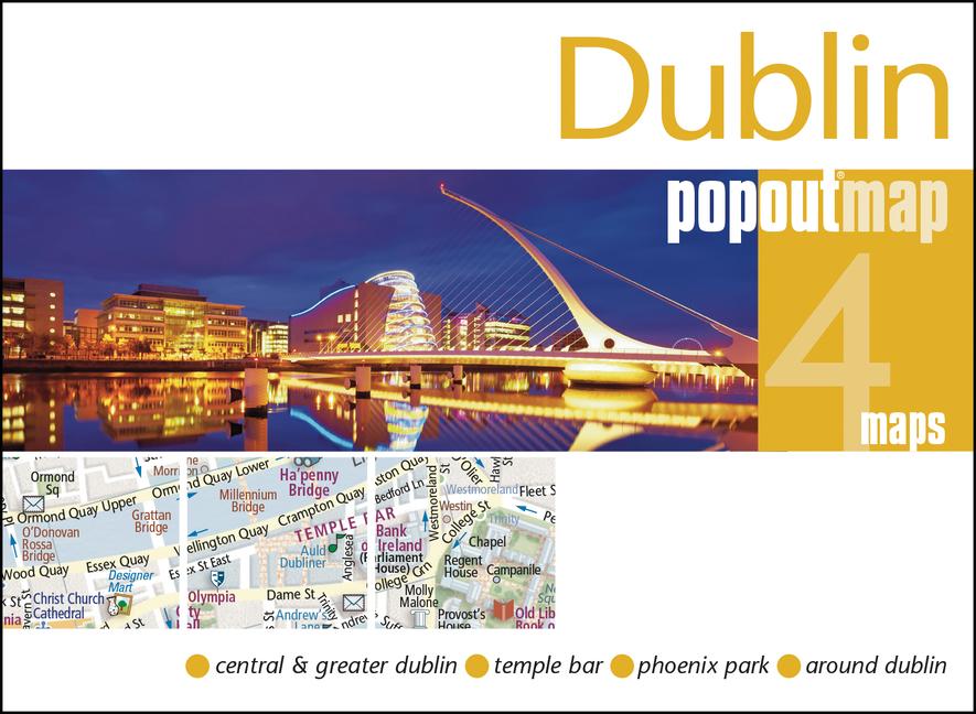 Vorderes Coverbild Dublin Popout Map