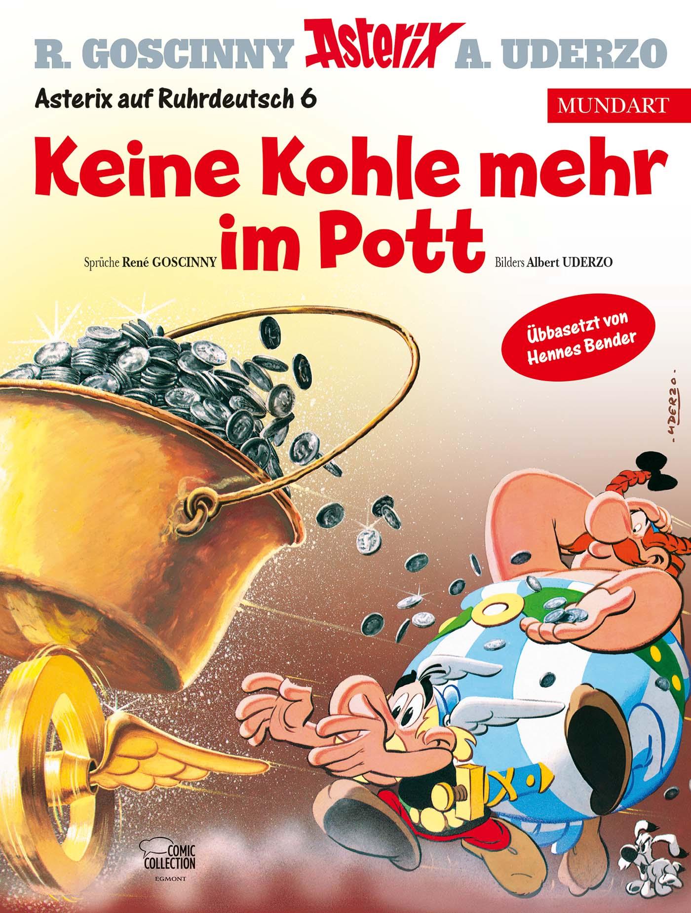 Vorderes Coverbild Asterix Mundart Ruhrdeutsch VI
