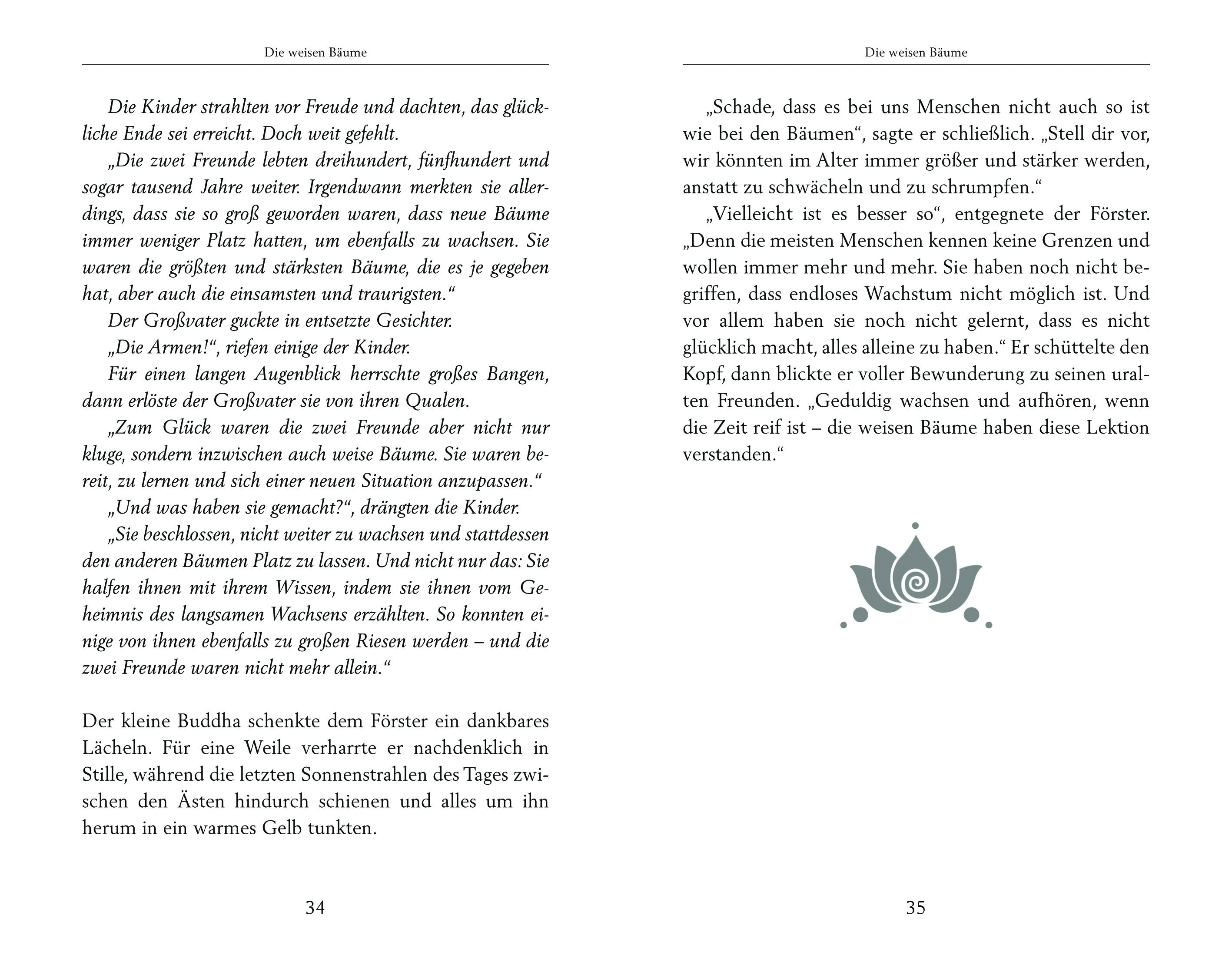 Beispielinhalt (Bild) Der kleine Buddha und das Wunder der Zeit