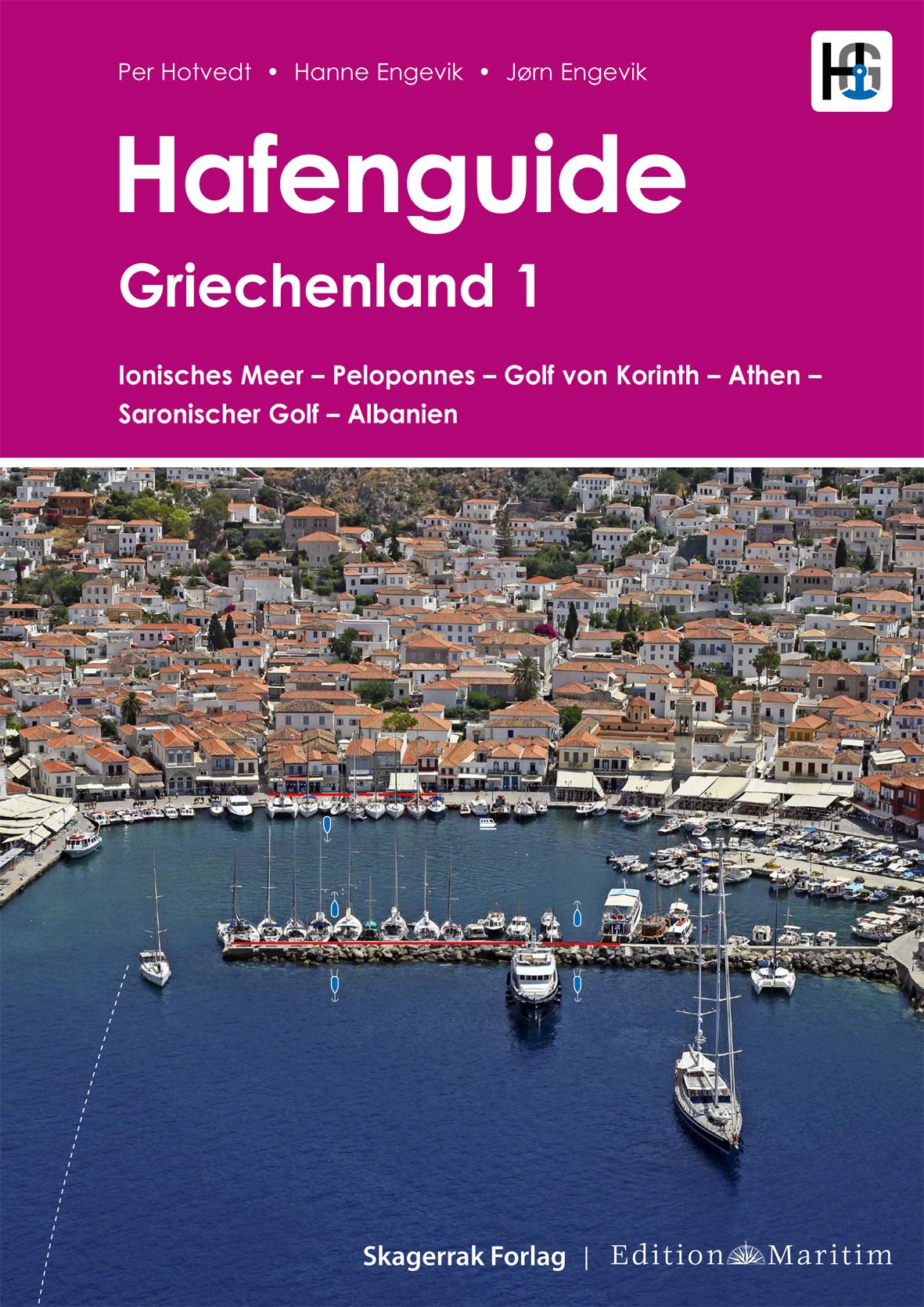 Vorderes Coverbild Hafenguide Griechenland 1