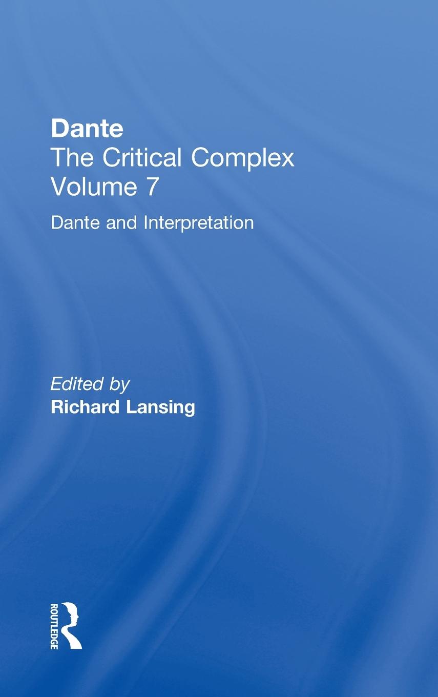 Vorderes Coverbild Dante and Interpretation