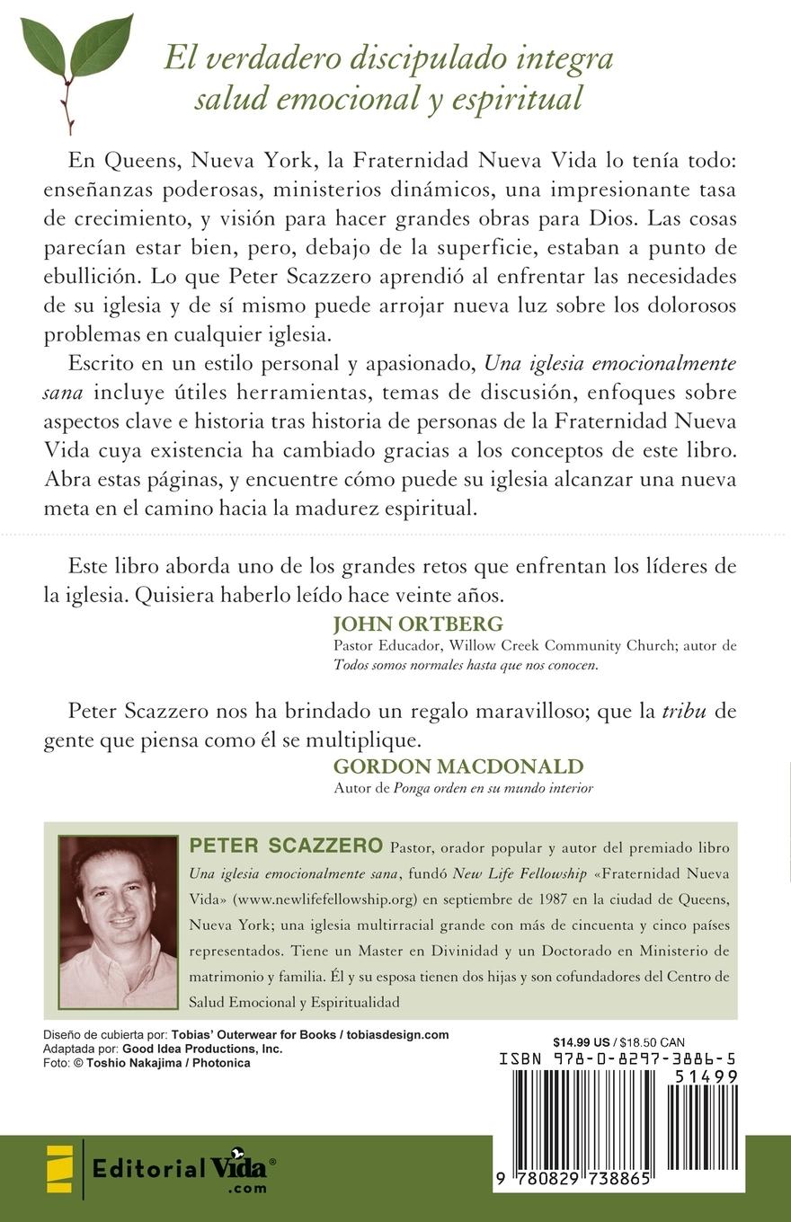 Rückseitencover Una Iglesia Emocionalmente Sana