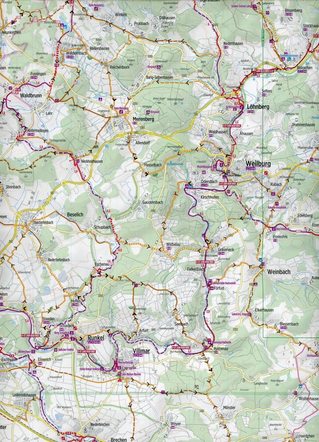 Beispielinhalt (Bild) Radkarte Rhein-Main, Taunus (RK-HES04)