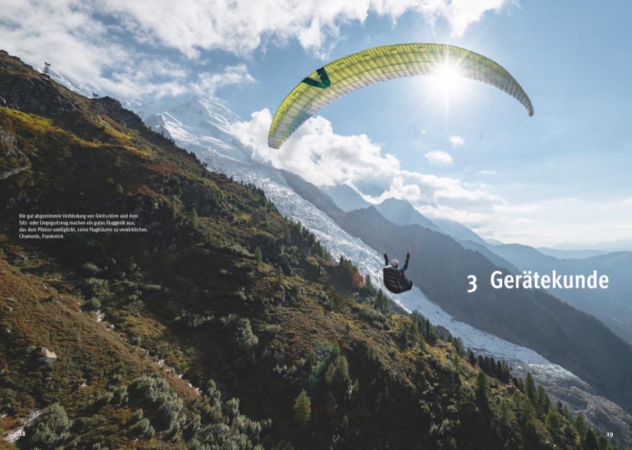Beispielinhalt (Bild) Gleitschirmfliegen