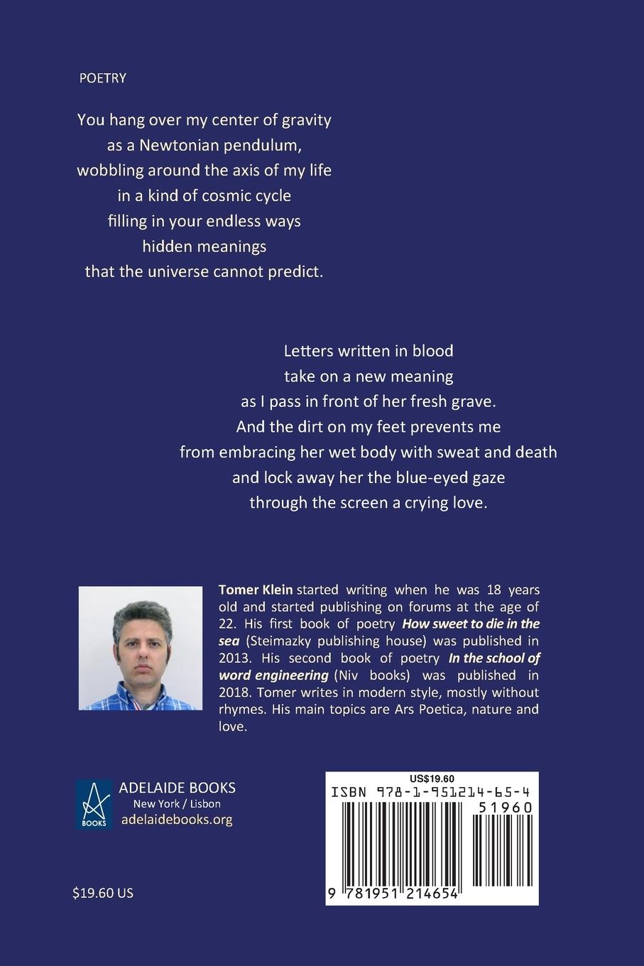 Rückseitencover How Sweet to Die in the Sea