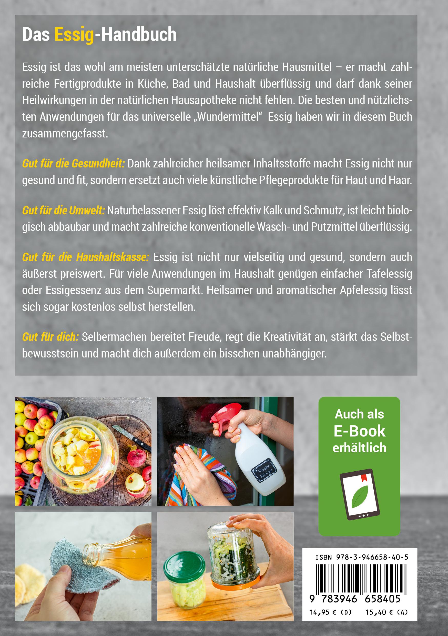 Beispielinhalt (Bild) Das Essig-Handbuch