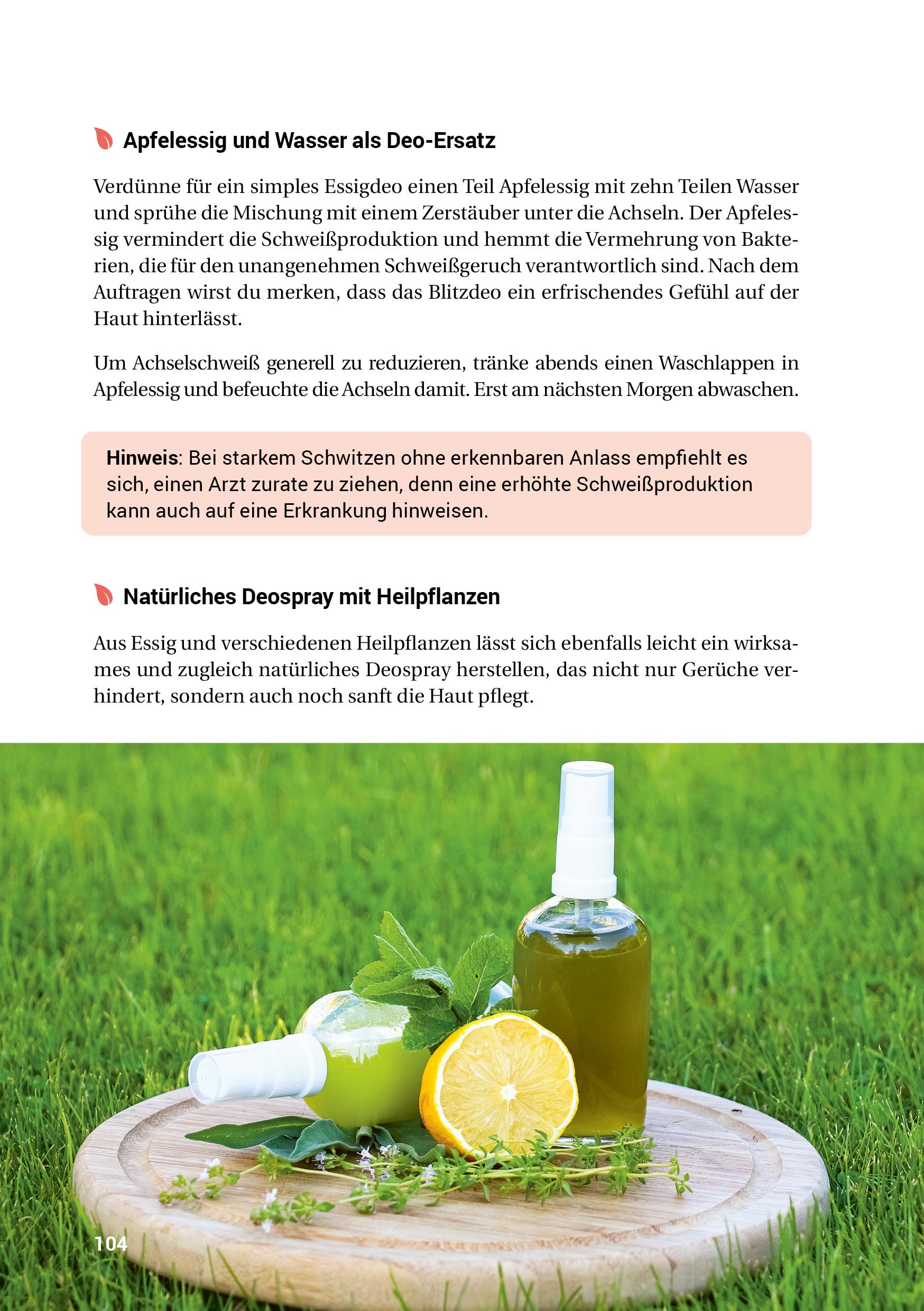 Beispielinhalt (Bild) Das Essig-Handbuch