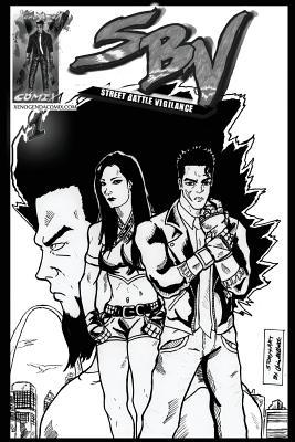Vorderes Coverbild Street Battle Vigilance issue #1 [Black & White]