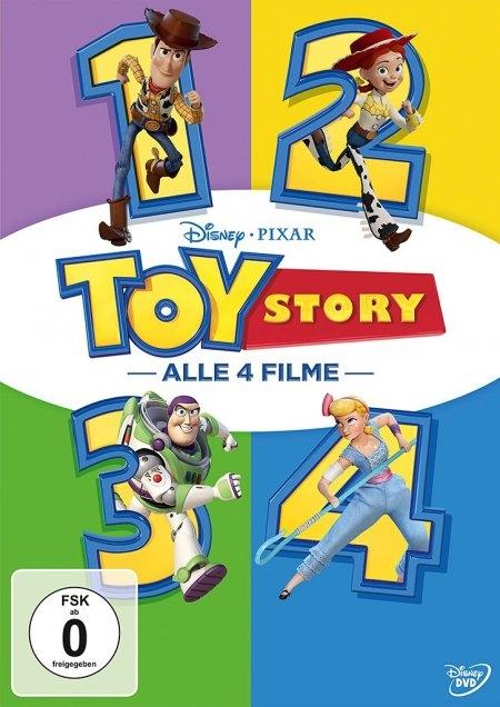Vorderes Coverbild Toy Story 1-4