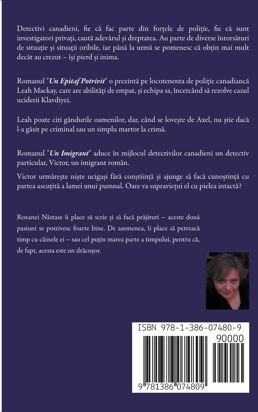 Rückseitencover MacKay - Detectiv Canadian Cartea Întâi