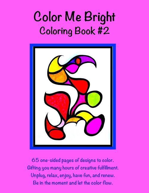 Vorderes Coverbild Color Me Bright Coloring Book #2