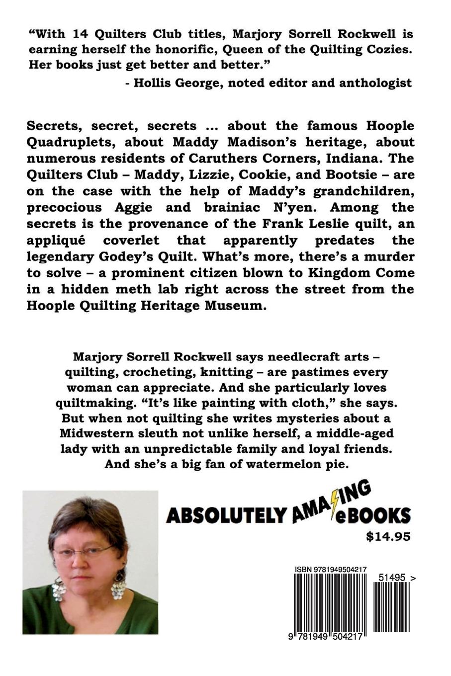 Rückseitencover A Thimbleful of Murder