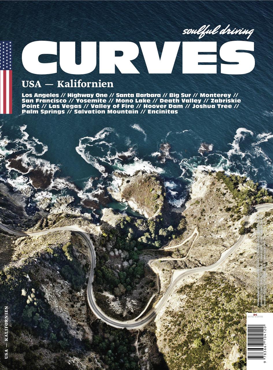 Vorderes Coverbild CURVES USA - Kalifornien