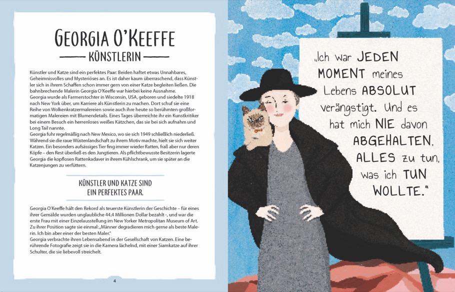 Beispielinhalt (Bild) Hinter jeder großartigen Frau steht eine besondere Katze