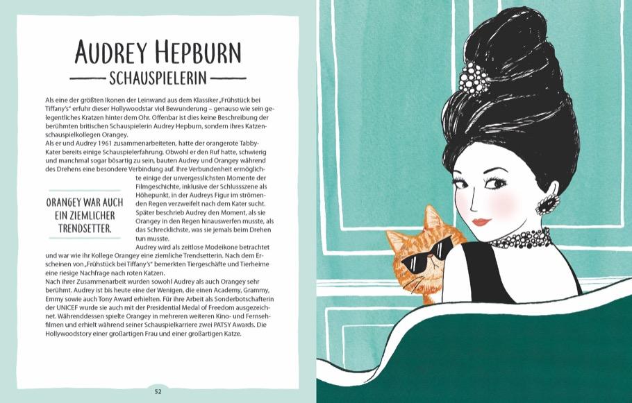 Beispielinhalt (Bild) Hinter jeder großartigen Frau steht eine besondere Katze