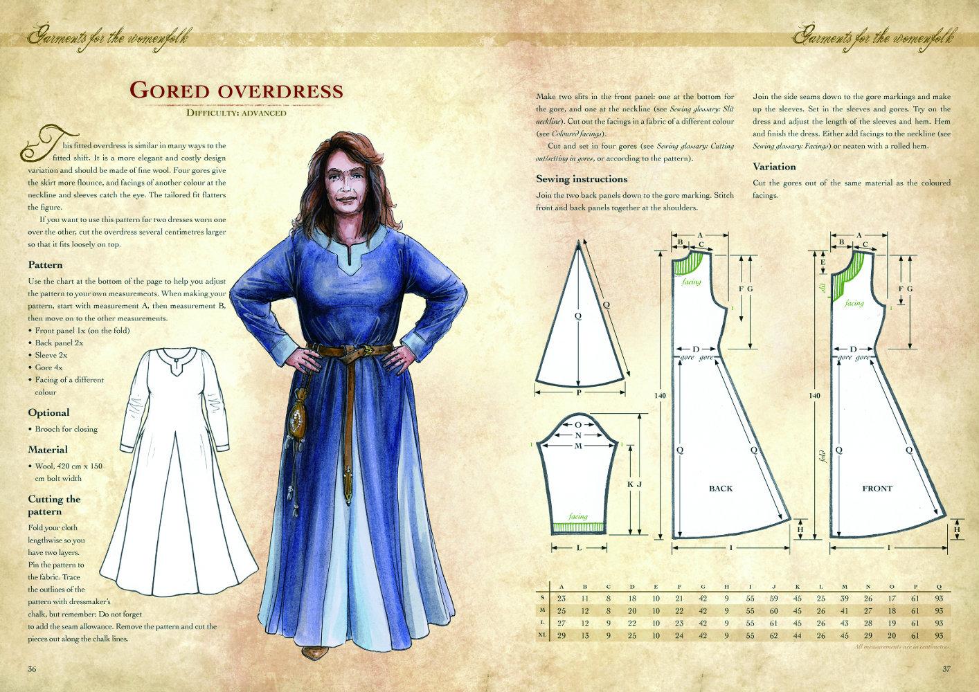 Beispielinhalt (Bild) Make Your Own Medieval Clothing - Viking Garments