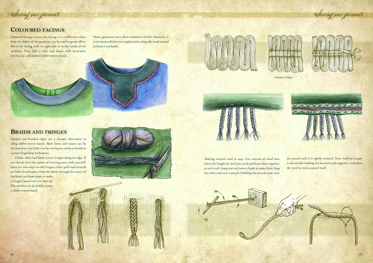 Beispielinhalt (Bild) Make Your Own Medieval Clothing - Viking Garments