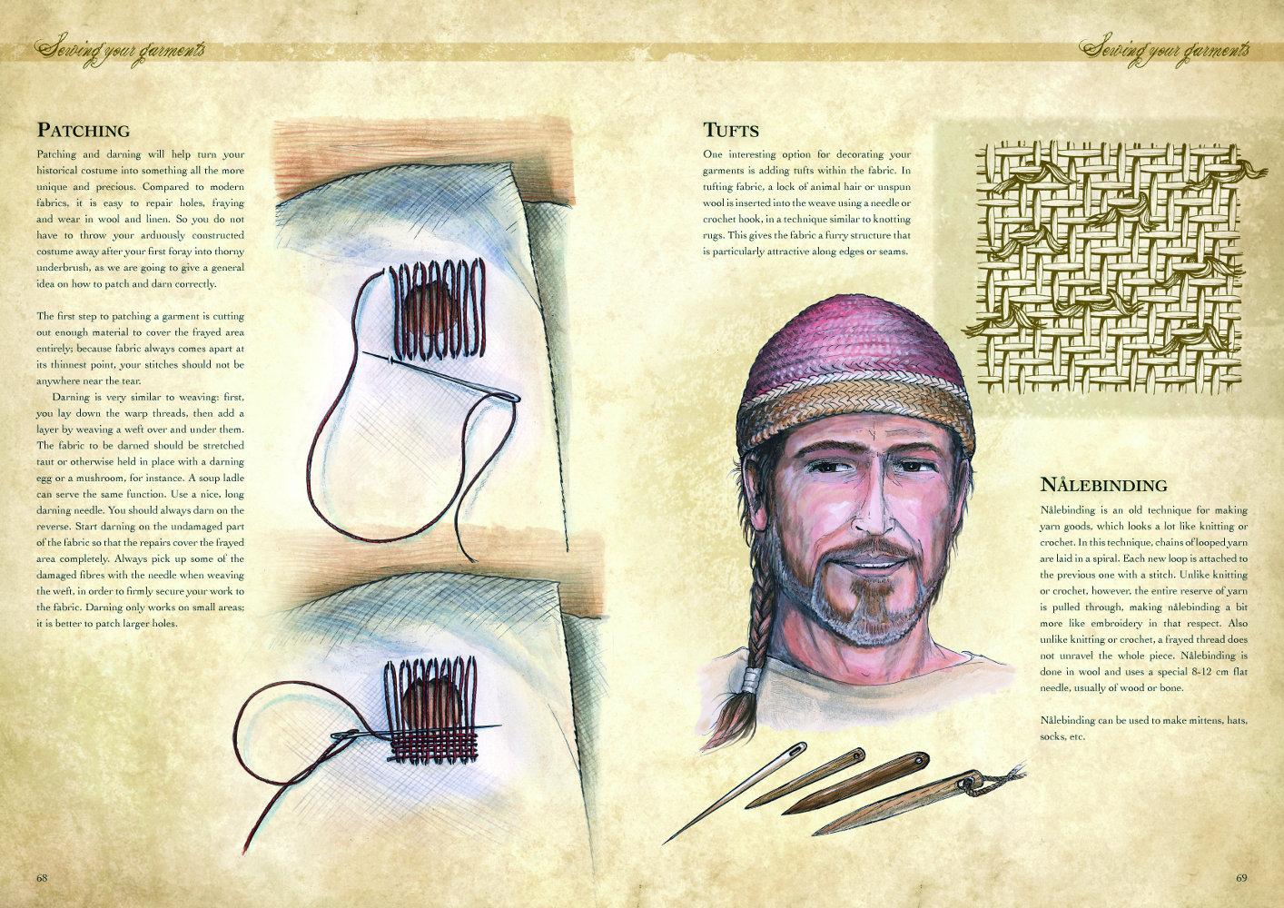 Beispielinhalt (Bild) Make Your Own Medieval Clothing - Viking Garments