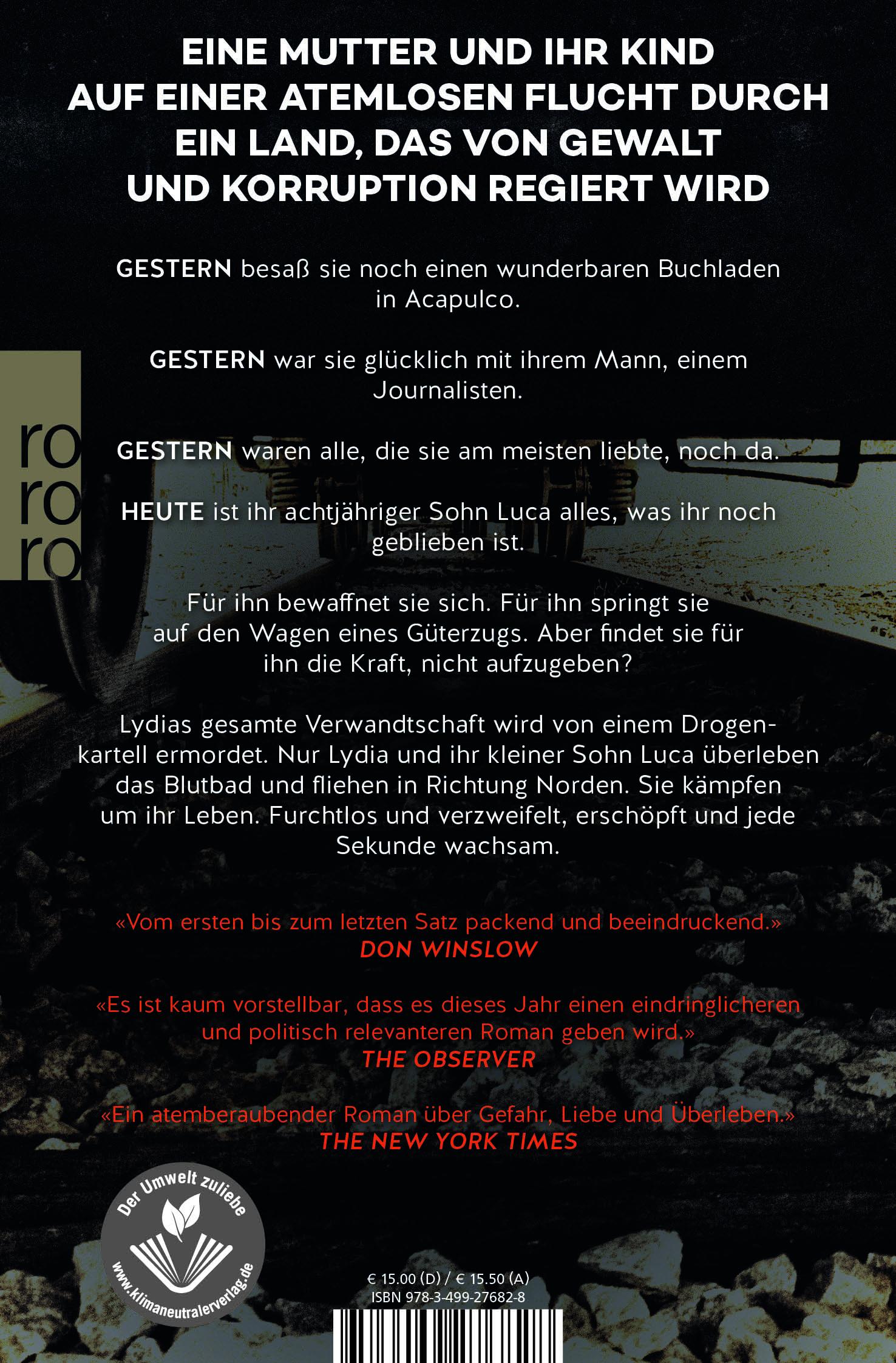Rückseitencover American Dirt