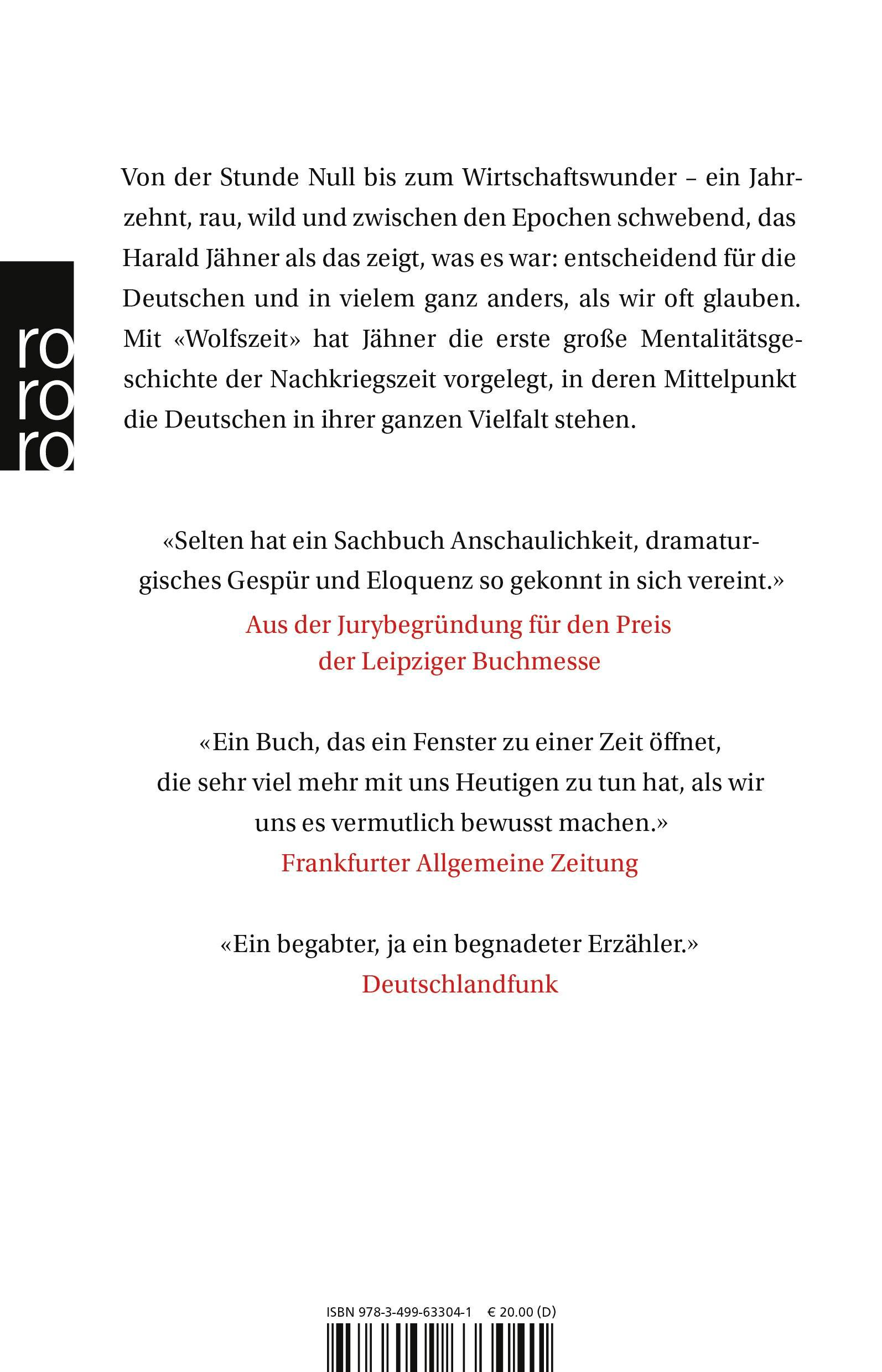 Rückseitencover Wolfszeit