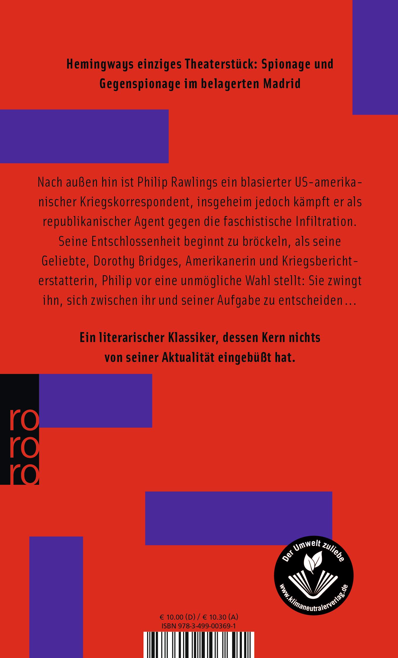 Rückseitencover Die fünfte Kolonne