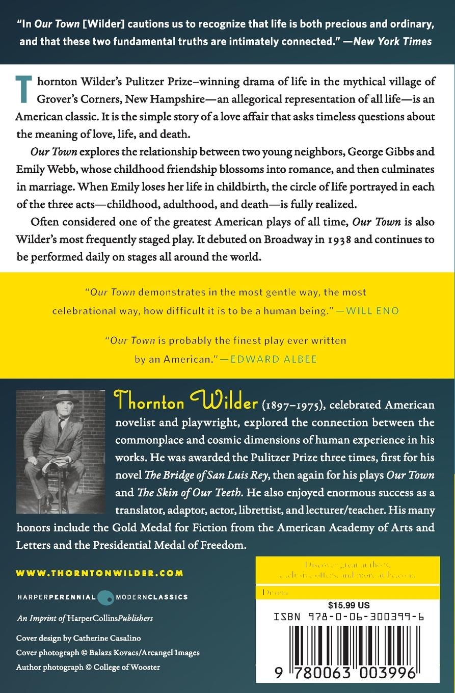 Rückseitencover Our Town