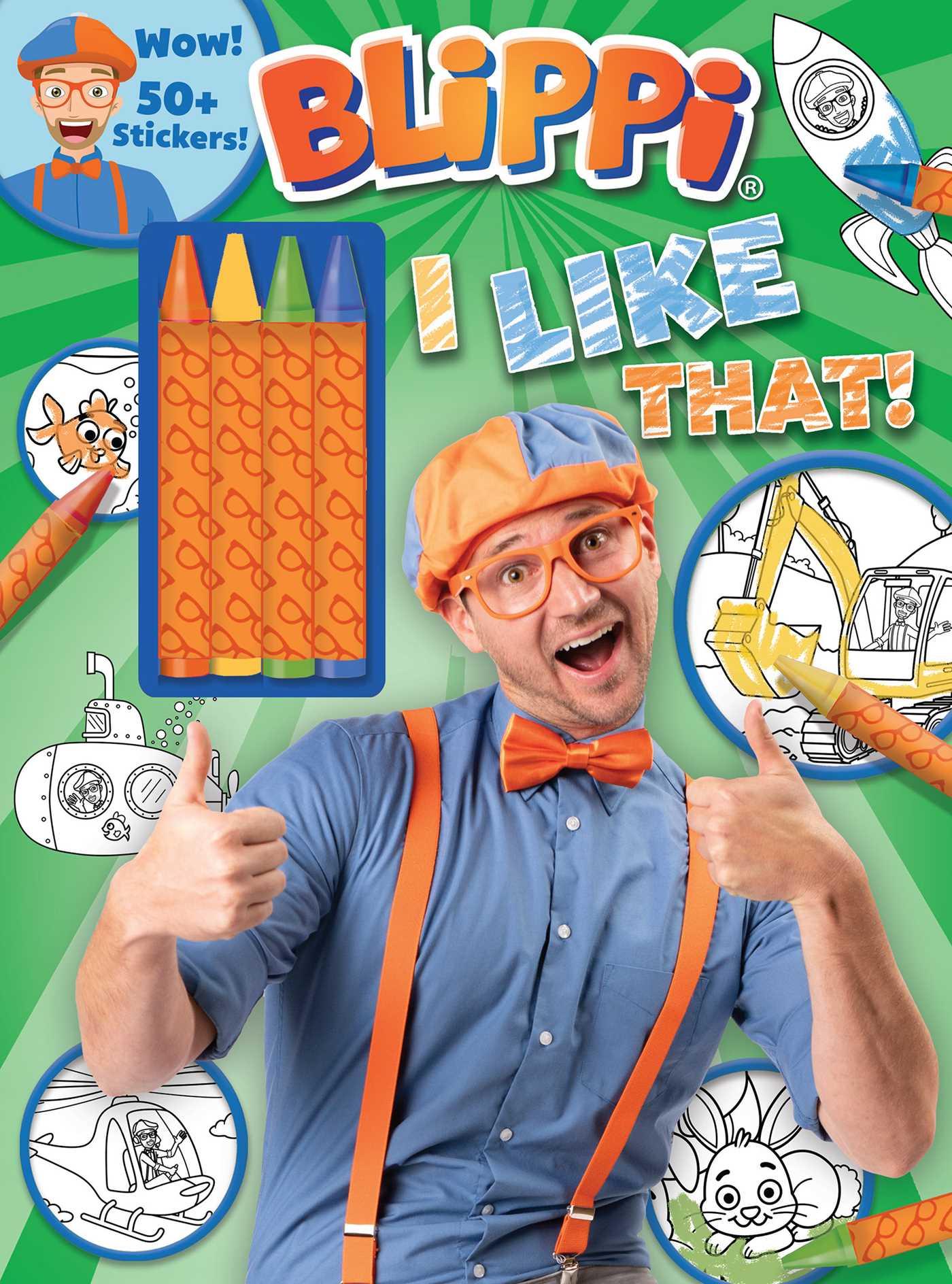 Vorderes Coverbild Blippi: I Like That!