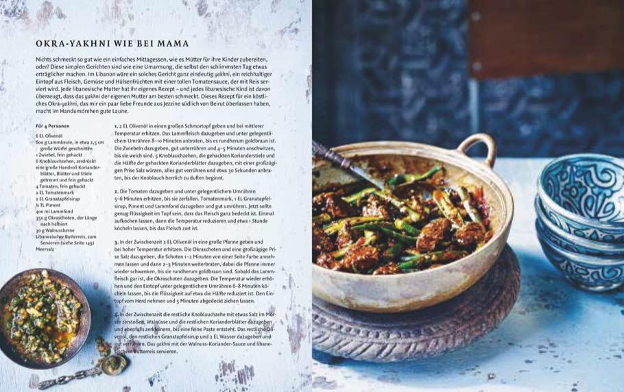 Beispielinhalt (Bild) Küchenschätze aus dem Libanon